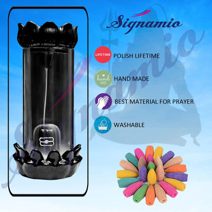 Shivling Fountain Incense Holder