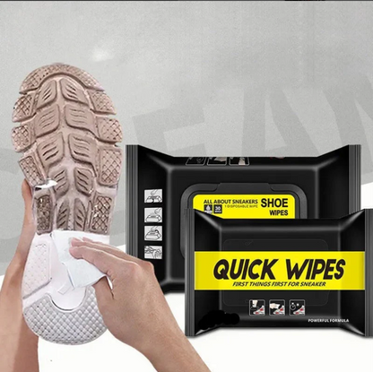 Instant Sneaker Cleaning Wipes