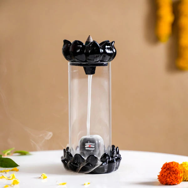 Shivling Fountain Incense Holder